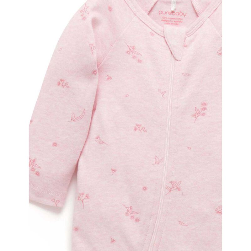 Purebaby Zip Growsuit image number 1